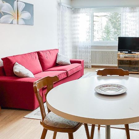 Zentrale Wohnung In St. Moritz Mit Grossem Balkon المظهر الخارجي الصورة